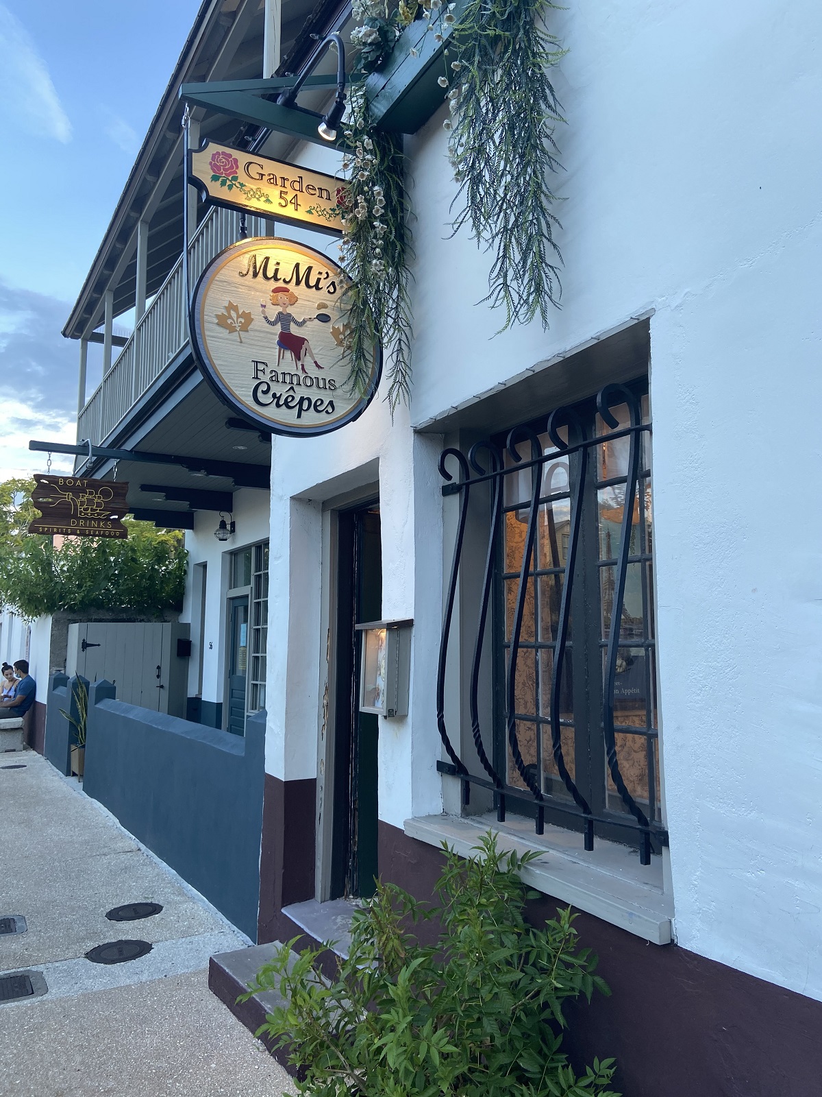 Mimi’s Famous Crepes – St. Augustine, FL – Gator Girl – Out of the Swamp